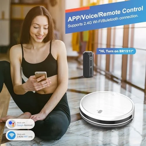 Robot Vacuum and Mop Combo — Robot Vacuum, MAMNV