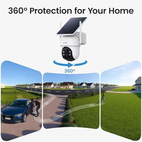 Security Cameras Wireless Outdoor, 6-Cam Kit — Security Camera, AOSU