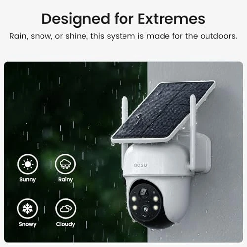 Security Cameras Wireless Outdoor, 6-Cam Kit — Security Camera, AOSU