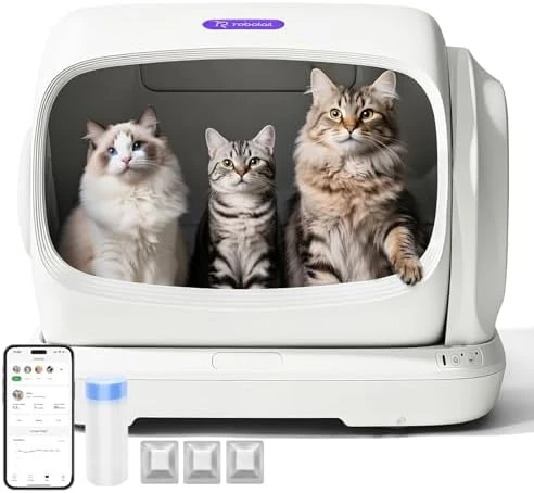 Self-Cleaning Cat Litter Box — Self-Cleaning Litter Box, kubvici