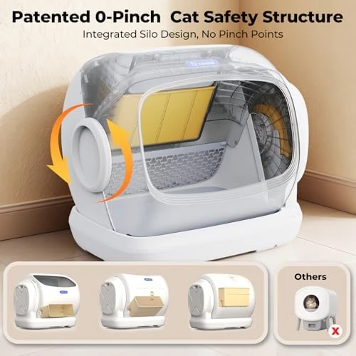 Self-Cleaning Cat Litter Box — Self-Cleaning Litter Box, kubvici