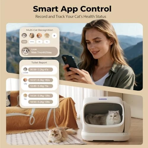 Self-Cleaning Cat Litter Box — Self-Cleaning Litter Box, kubvici