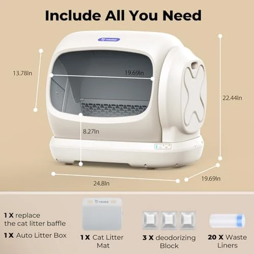 Self-Cleaning Cat Litter Box — Self-Cleaning Litter Box, kubvici