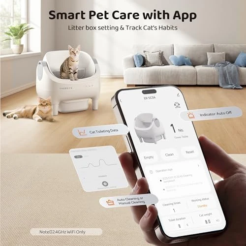 Self-Cleaning Cat Litter Box — Self-Cleaning Litter Box, Thereye