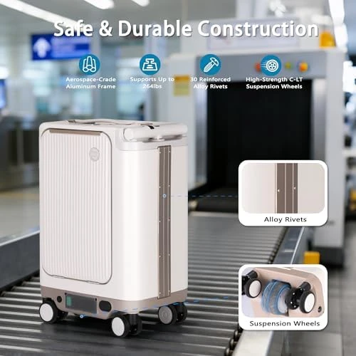 Smart Electric Rideable Suitcase Scooter — Electric Scooter, Pirtecin