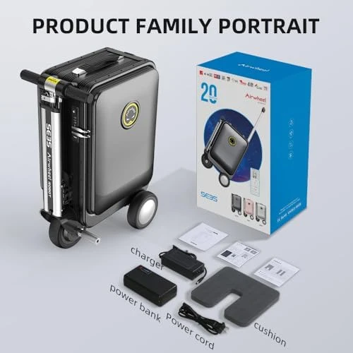 Smart Rideable Suitcase Electric Luggage Scooter — Smart Luggage, Airwheel