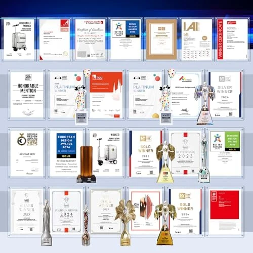 Smart Rideable Suitcase Electric Luggage Scooter — Smart Luggage, Airwheel