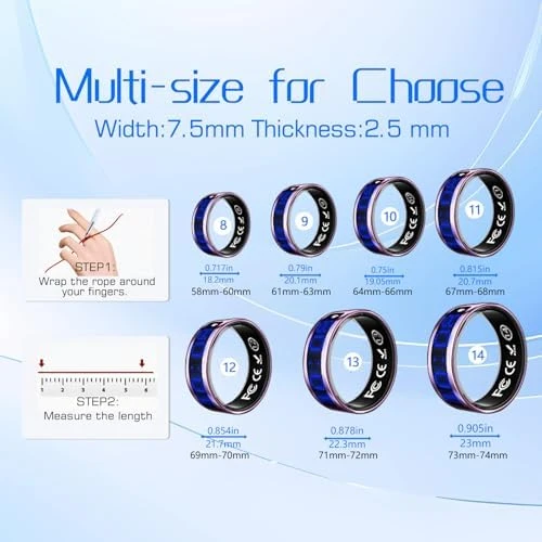 Smart Ring with Display Screen — Smart Ring, wepmous