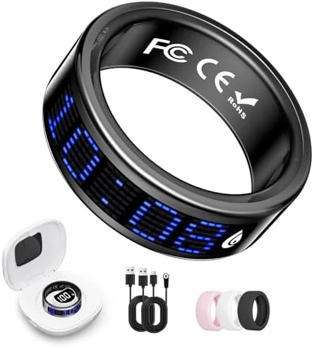 Smart Ring with Display Screen — Smart Ring, wepmous