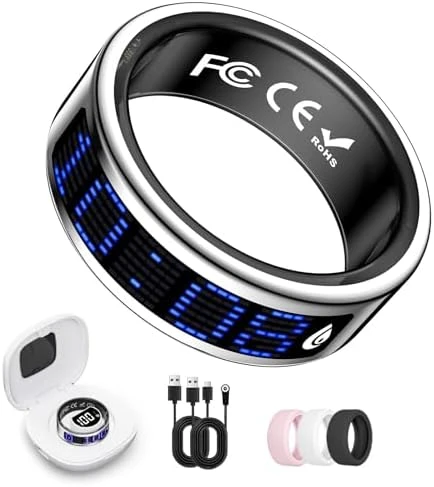Smart Ring with Display Screen — Smart Ring, wepmous