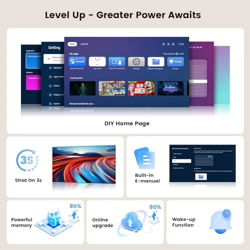 1080P Smart Projector with 300'' Display — Smart Projector, ONOAYO