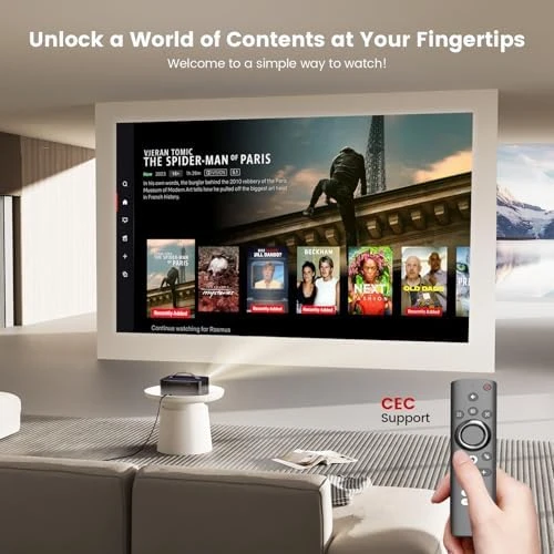 1080P Smart Projector with 300'' Display — Smart Projector, ONOAYO