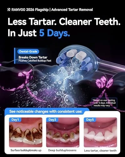 AirJet X5 Electric Toothbrush — Electric Toothbrush, RANVOO