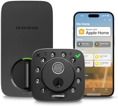 Bolt Fingerprint Smart Lock with Door Sensor — Smart Lock, ULTRALOQ