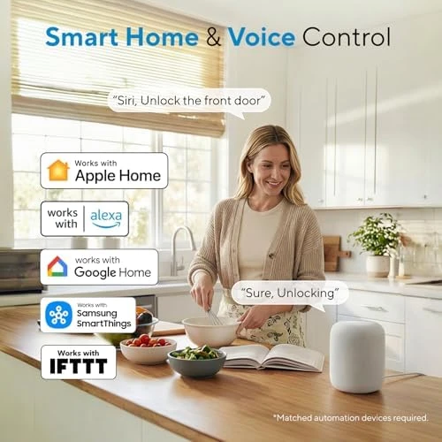 Bolt Fingerprint Smart Lock with Door Sensor — Smart Lock, ULTRALOQ