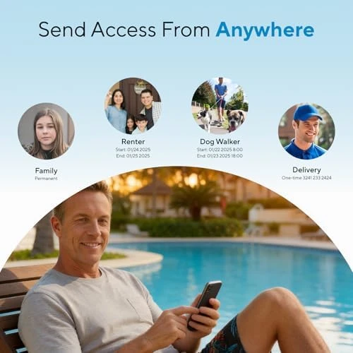 Bolt Fingerprint Smart Lock with Door Sensor — Smart Lock, ULTRALOQ