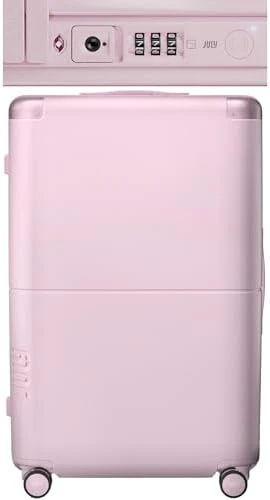 Checked Plus with CaseSafe - 28.75" Built in Tracking, Airline Approved Check In Luggage with Wheels, Rolling Suitcase -... — Smart Luggage, July
