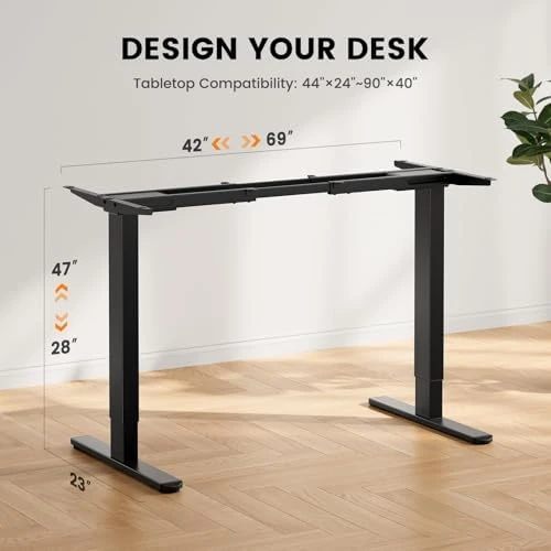 Dual Motor Standing Desk Frame — Standing Desk, ErGear