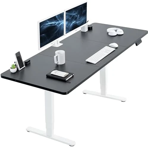 Electric Dual Motor Sit Stand Desk — Standing Desk, VIVO