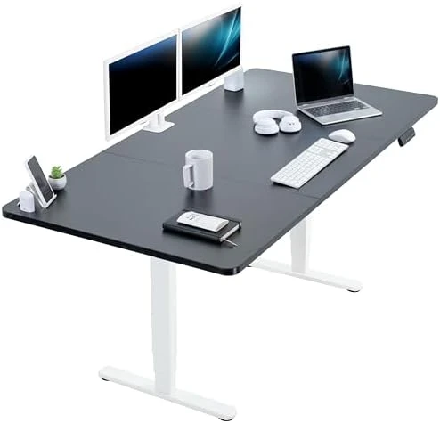 Electric Dual Motor Sit Stand Desk — Standing Desk, VIVO