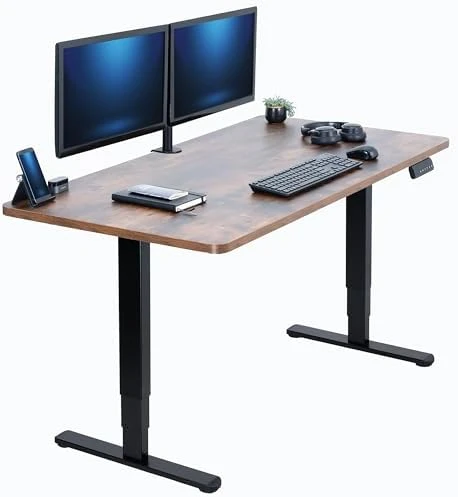 Electric Dual Motor Sit Stand Desk — Standing Desk, VIVO