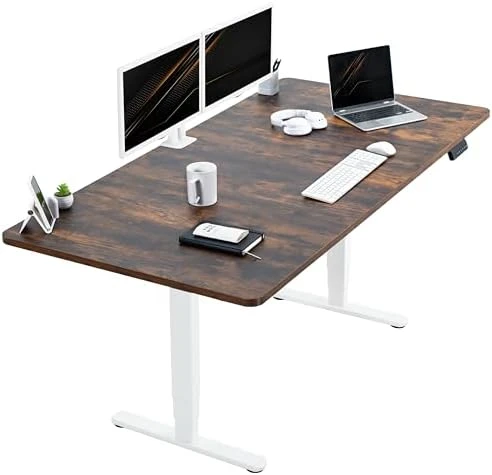 Electric Dual Motor Sit Stand Desk — Standing Desk, VIVO