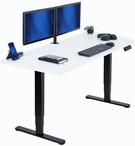 Electric Dual Motor Sit Stand Desk — Standing Desk, VIVO