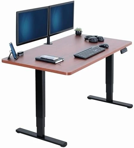 Electric Dual Motor Sit Stand Desk — Standing Desk, VIVO