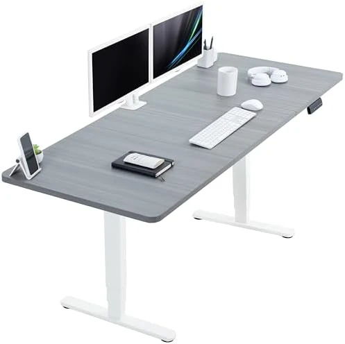 Electric Dual Motor Sit Stand Desk — Standing Desk, VIVO