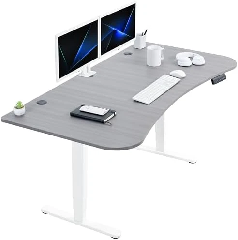 Electric Dual Motor Sit Stand Desk — Standing Desk, VIVO