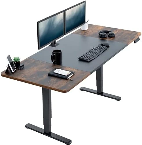 Electric Dual Motor Sit Stand Desk — Standing Desk, VIVO