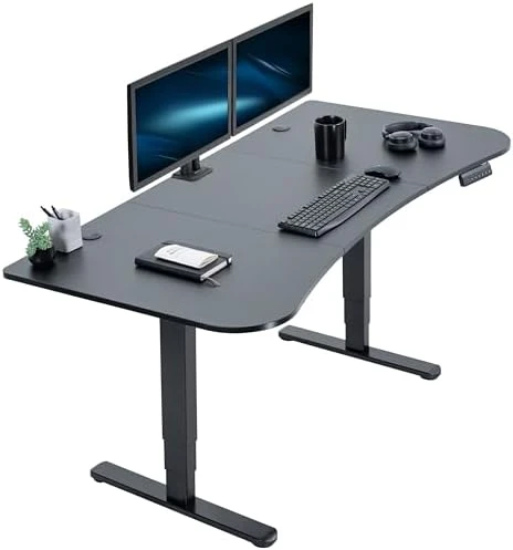 Electric Dual Motor Sit Stand Desk — Standing Desk, VIVO