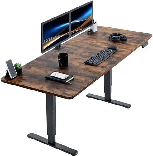 Electric Dual Motor Sit Stand Desk — Standing Desk, VIVO