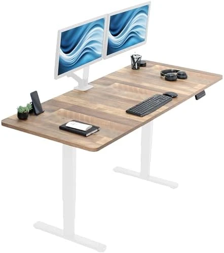 Electric Dual Motor Sit Stand Desk — Standing Desk, VIVO
