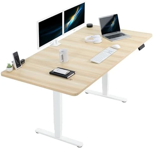 Electric Dual Motor Sit Stand Desk — Standing Desk, VIVO