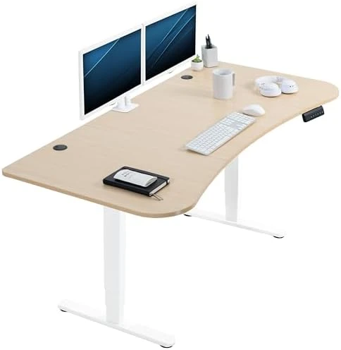 Electric Dual Motor Sit Stand Desk — Standing Desk, VIVO