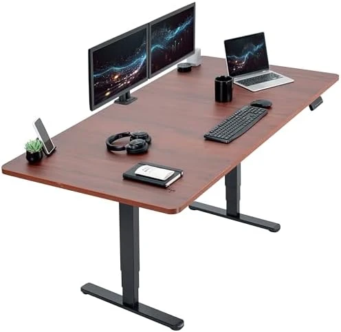 Electric Dual Motor Sit Stand Desk — Standing Desk, VIVO