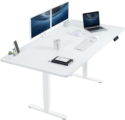 Electric Dual Motor Sit Stand Desk — Standing Desk, VIVO