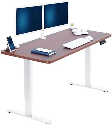 Electric Dual Motor Sit Stand Desk — Standing Desk, VIVO
