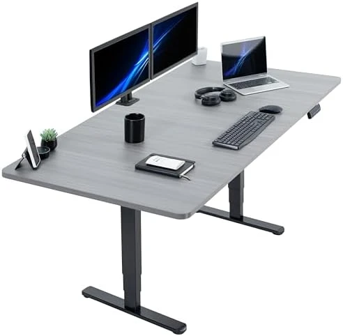 Electric Dual Motor Sit Stand Desk — Standing Desk, VIVO