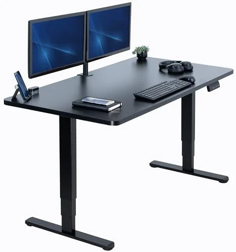Electric Dual Motor Sit Stand Desk — Standing Desk, VIVO