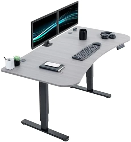 Electric Dual Motor Sit Stand Desk — Standing Desk, VIVO