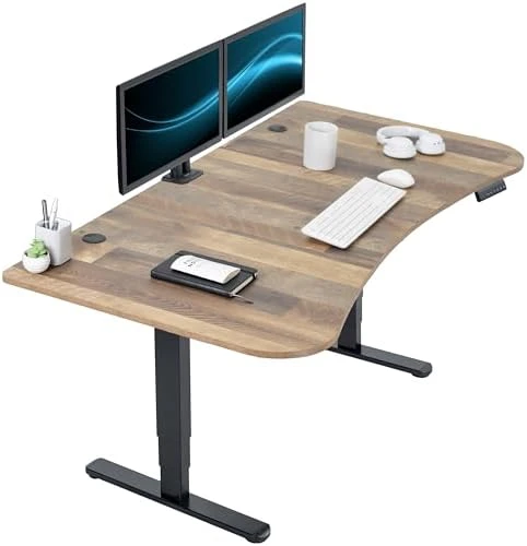 Electric Dual Motor Sit Stand Desk — Standing Desk, VIVO