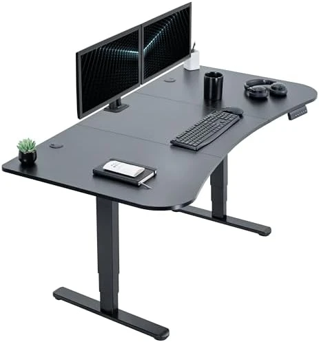 Electric Dual Motor Sit Stand Desk — Standing Desk, VIVO
