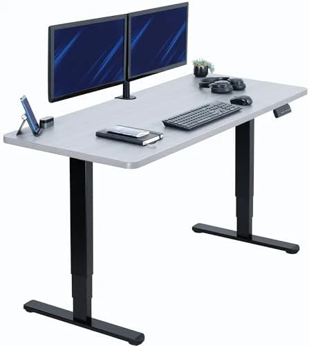 Electric Dual Motor Sit Stand Desk — Standing Desk, VIVO