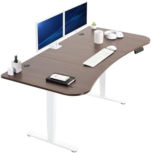 Electric Dual Motor Sit Stand Desk — Standing Desk, VIVO