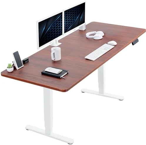 Electric Dual Motor Sit Stand Desk — Standing Desk, VIVO