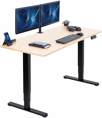 Electric Dual Motor Sit Stand Desk — Standing Desk, VIVO