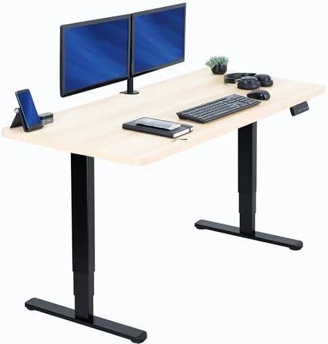 Electric Dual Motor Sit Stand Desk — Standing Desk, VIVO
