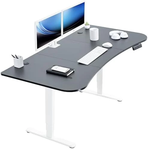 Electric Dual Motor Sit Stand Desk — Standing Desk, VIVO